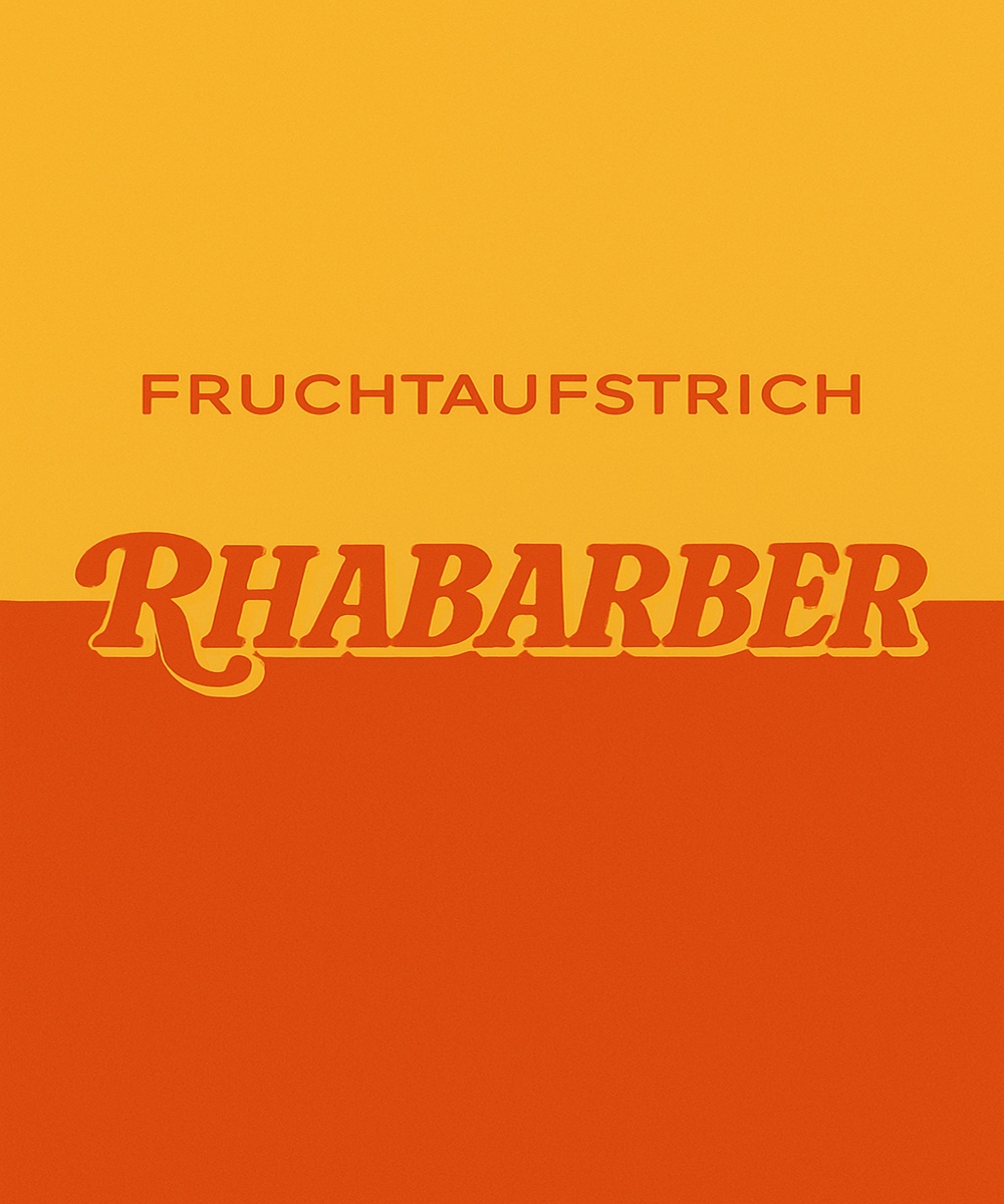 Fruchtaufstrich Rhabarber
