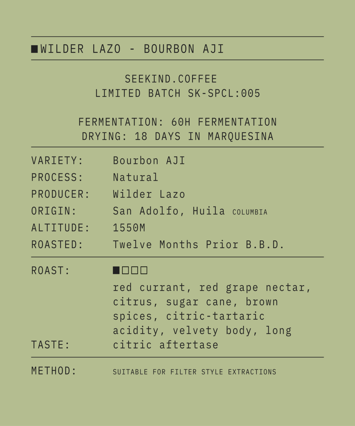 Wilder Lazo - Bourbon AJI